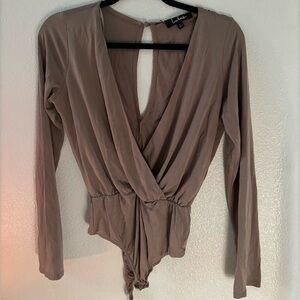 LULUS long sleeve bodysuit